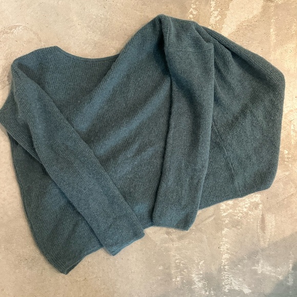 Sezane Gaspard Dark Green Cardigan Sweater - Womens Small - Picture 6 of 6